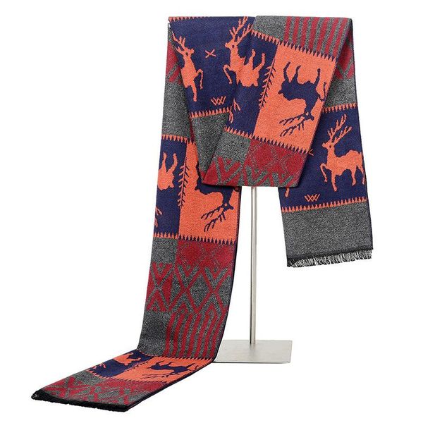 scarves vintage brand men scarf autumn winter soft warm deer print fashion for man women christmas gift, Blue;gray
scarves vintage brand men scarf autumn winter soft warm deer print fashion for man women christmas gift, Blue;gray