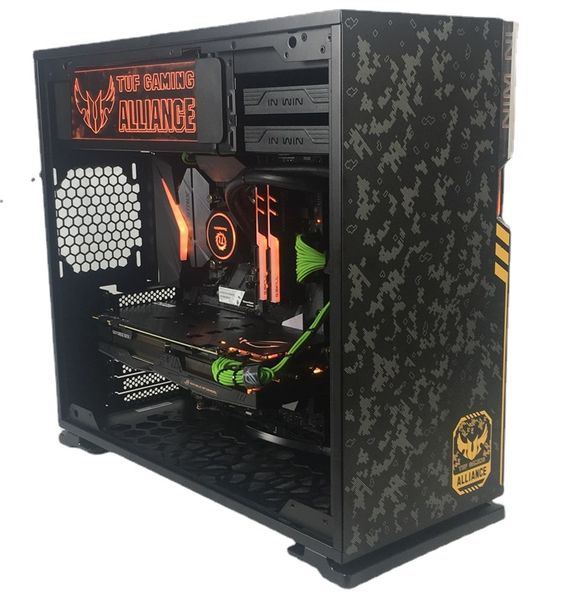 rtx2060s o8g gaming cpu i7 9700 ram 8g*2 3000hz ssd m9peg 512g m.2 nvme gaming computer pc