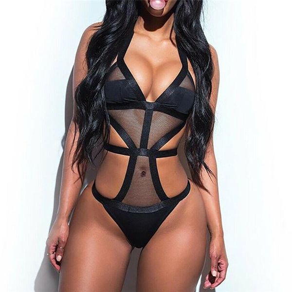 women bikini hollow swimsuit swimwear bathing suit black mesh sheer one pieces monokini plus size s-3xl two-piece suits
women bikini hollow swimsuit swimwear bathing suit black mesh sheer one pieces monokini plus size s-3xl two-piece suits