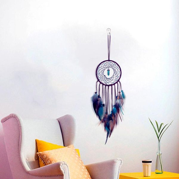 simple pine and stone dream net single ring feather pendant creative balcony living room bedroom decorative objects & figurines
simple pine and stone dream net single ring feather pendant creative balcony living room bedroom decorative objects & figurines