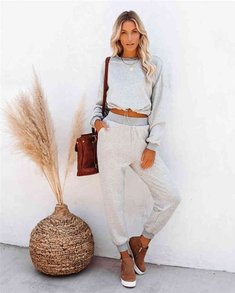 women's tracksuits tracksuit women two piece set spring clothes o-neck pullover and pants sweat suits female solid pajamas lou, Gray
women's tracksuits tracksuit women two piece set spring clothes o-neck pullover and pants sweat suits female solid pajamas lou, Gray