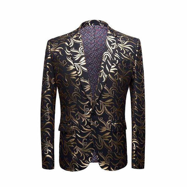 men's suits & blazers elegant gold orchid casual male blazer british jacket gentleman wedding fine fit suit clothing sequins, White;black
men's suits & blazers elegant gold orchid casual male blazer british jacket gentleman wedding fine fit suit clothing sequins, White;black