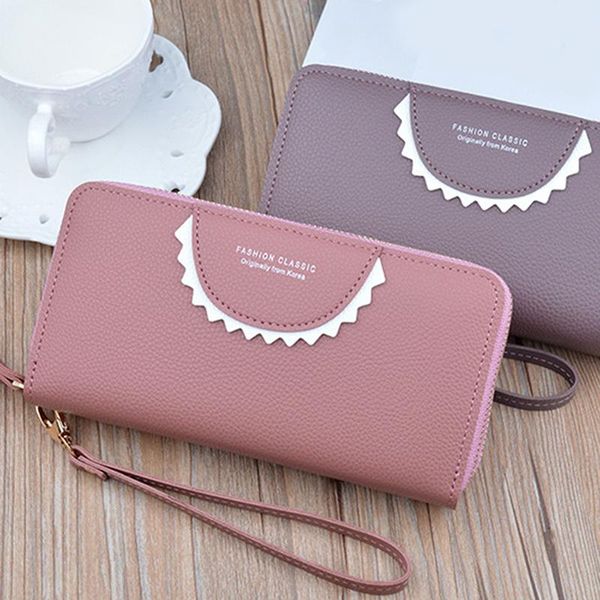 wallets creative style womens purses zipper long large capacity bag letter printed clutch, Red;black
wallets creative style womens purses zipper long large capacity bag letter printed clutch, Red;black
