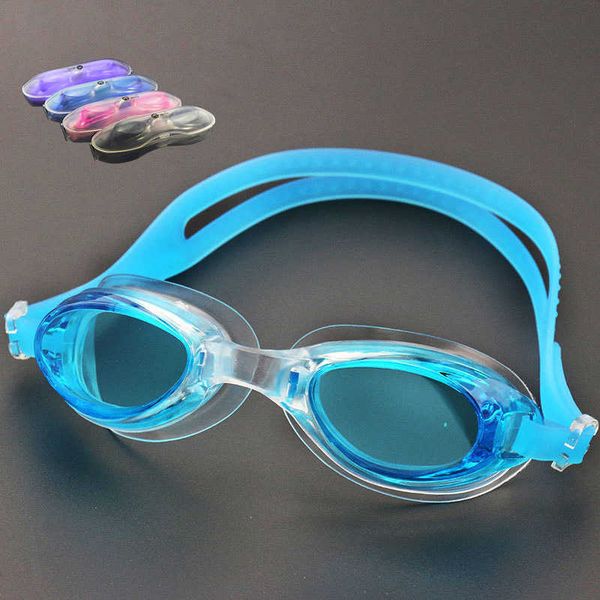professional child anti fog swimming glasses eyewear uv colored lens diving swim goggles, Blue
professional child anti fog swimming glasses eyewear uv colored lens diving swim goggles, Blue
