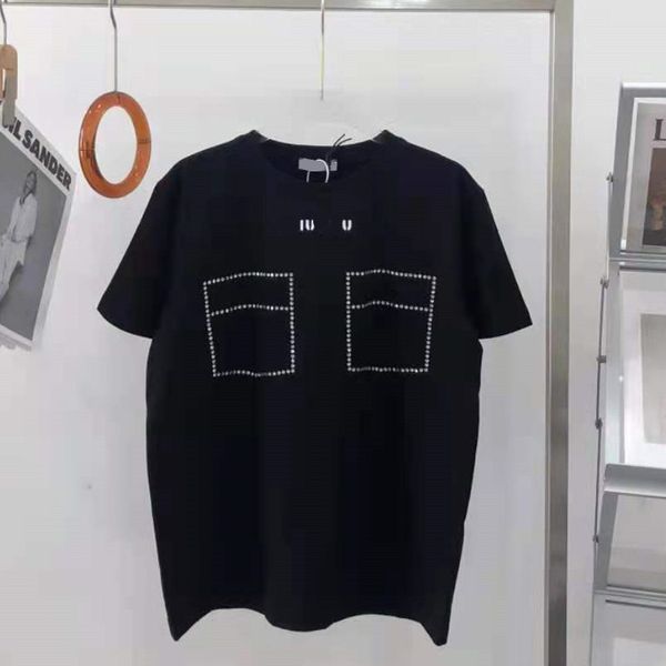 21 spring and summer new fashion rhinestone pocket simple fresh youth two color comfortable girl short sleeve, White
21 spring and summer new fashion rhinestone pocket simple fresh youth two color comfortable girl short sleeve, White