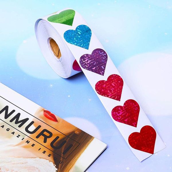 500/roll handmade diy colorful love heart shape valentines day stickers wedding party label gift wrap
500/roll handmade diy colorful love heart shape valentines day stickers wedding party label gift wrap