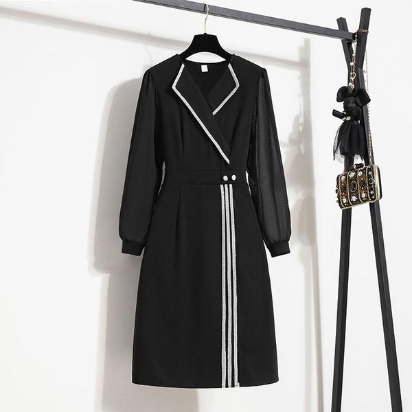 plus size dresses ehqaxin 2021 fall womens elegant suit collar temperament black loose button long dress casual style l-5xl
plus size dresses ehqaxin 2021 fall womens elegant suit collar temperament black loose button long dress casual style l-5xl