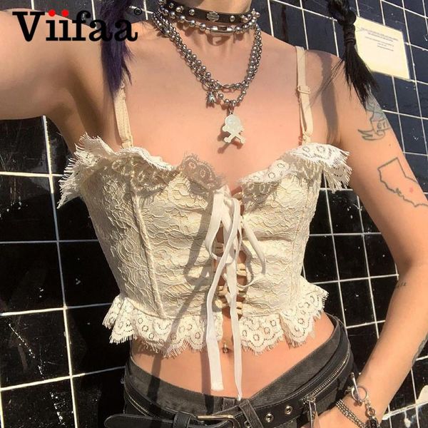 women's tanks & camis viifaa apricot lace slim corset lace-up front spaghetti strap vintage clothes women summer backless crop, White
women's tanks & camis viifaa apricot lace slim corset lace-up front spaghetti strap vintage clothes women summer backless crop, White