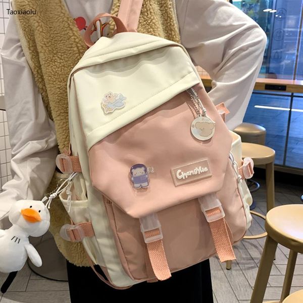 backpack classic fashion kawaii women cute waterproof nylon student mochila bookbag for teenag girl school bag female rucksack
backpack classic fashion kawaii women cute waterproof nylon student mochila bookbag for teenag girl school bag female rucksack