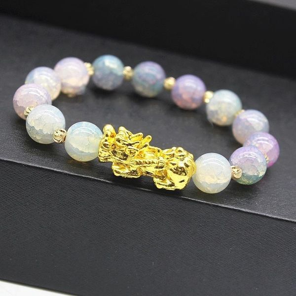 beaded, strands fengshui pixiu bangles bracelet chinese lucky enegry god beast gold-plated colorful beads daily dressed jewelry, Black
beaded, strands fengshui pixiu bangles bracelet chinese lucky enegry god beast gold-plated colorful beads daily dressed jewelry, Black