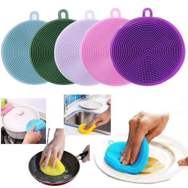 cleaning cloths 5pcs silicone dish washing sponge magnic scrubber kitchen brush dishwasher sponges household brushes accessory
cleaning cloths 5pcs silicone dish washing sponge magnic scrubber kitchen brush dishwasher sponges household brushes accessory