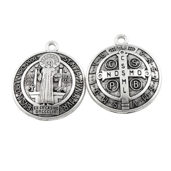 catholicism round 3d st benedict medal antique silver cross charm pendants l1727 40.2x34.9mm jewelry findings components 12pcs/lot, Bronze;silver
catholicism round 3d st benedict medal antique silver cross charm pendants l1727 40.2x34.9mm jewelry findings components 12pcs/lot, Bronze;silver