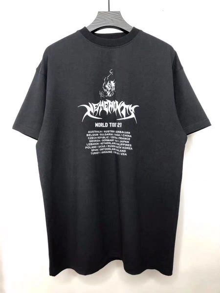 casual dresses vetements world tour'21 hip-hop shirt sanskrit skull impression black female t-shirts oversize short sleeve vtm, Black;gray
casual dresses vetements world tour'21 hip-hop shirt sanskrit skull impression black female t-shirts oversize short sleeve vtm, Black;gray