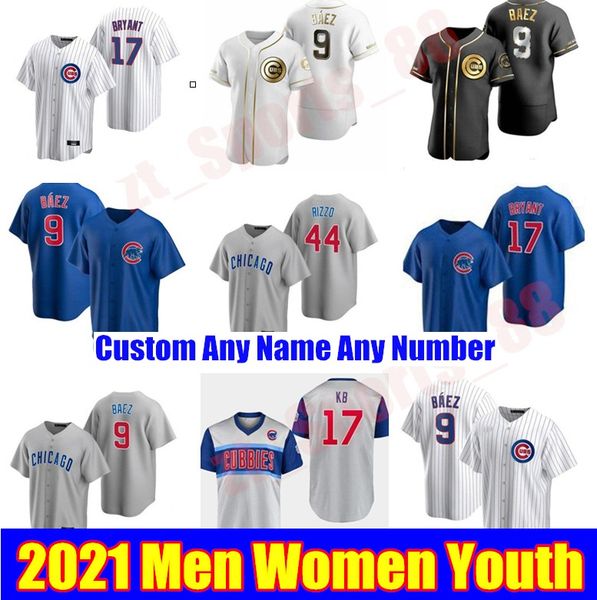 2021 chicago mens women youth kids 9 javier baez baseball jerseys 44 anthony rizzo 17 kris bryant ryne sandberg willson contreras cubs jerse, Blue;black
2021 chicago mens women youth kids 9 javier baez baseball jerseys 44 anthony rizzo 17 kris bryant ryne sandberg willson contreras cubs jerse, Blue;black