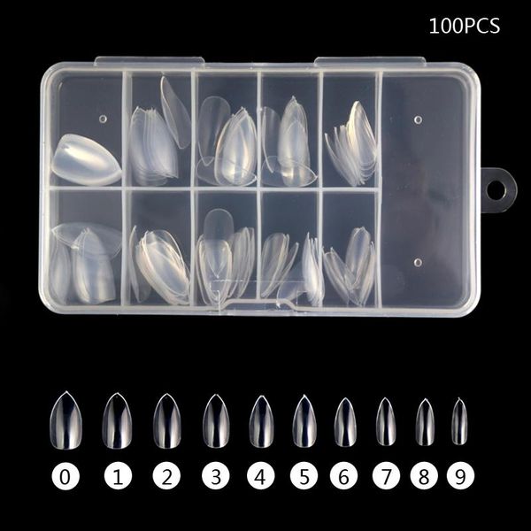 100pcs/box full cover droplet shape fake nails artificial natural white/clear art tips manicure tool 10 size press on false, Red;gold
100pcs/box full cover droplet shape fake nails artificial natural white/clear art tips manicure tool 10 size press on false, Red;gold