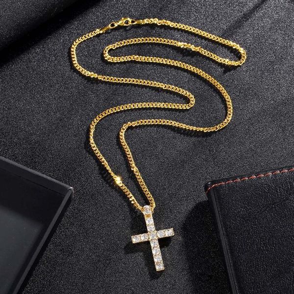 fashion cross pendant necklace choker chain women hip-hop jewelry for men link the year gift necklaces, Silver
fashion cross pendant necklace choker chain women hip-hop jewelry for men link the year gift necklaces, Silver