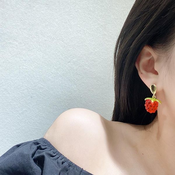 dangle & chandelier 2021 summer style korean strawberry-shaped pendant earrings pattern casual, Silver
dangle & chandelier 2021 summer style korean strawberry-shaped pendant earrings pattern casual, Silver