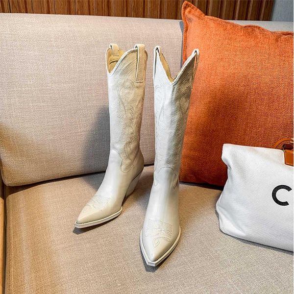 boots children same style with pointed thick heel white embroidery western cowboy knight slim, Black
boots children same style with pointed thick heel white embroidery western cowboy knight slim, Black