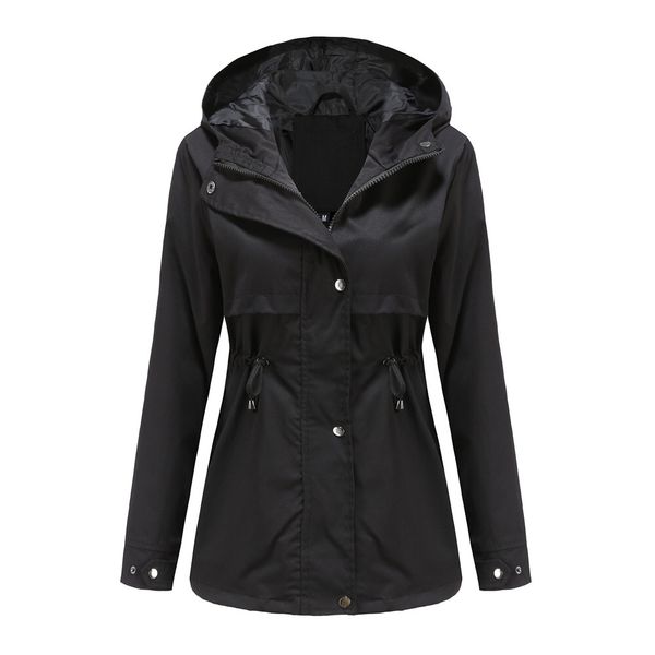 women trench coats waterproof raincoat hooded windbreaker travel jackets s-3xl, Tan;black
women trench coats waterproof raincoat hooded windbreaker travel jackets s-3xl, Tan;black