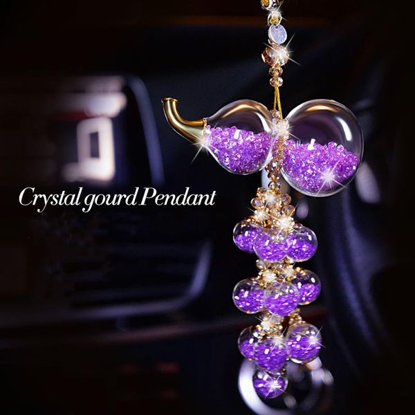 interior decorations car rear view mirror charm crystal gourd shape hanging ornament rhinestone decoration diamond pendant
interior decorations car rear view mirror charm crystal gourd shape hanging ornament rhinestone decoration diamond pendant