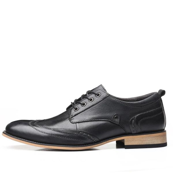 Dress Shoes XPAY Men Casual Genuine Cow Leather Laceup Business Formal Footwear Big Size Party Wedding, Black
Dress Shoes XPAY Men Casual Genuine Cow Leather Laceup Business Formal Footwear Big Size Party Wedding, Black