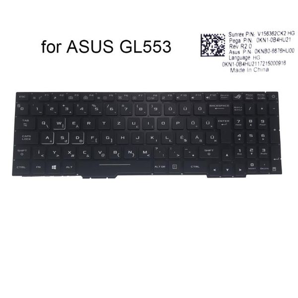 hungary backlight keyboard for asus rog strix gl553ve gl553vd gl553vw gl553 hu gaming lap light 0kn1 0b4tu21 lapreplacement keyboard
hungary backlight keyboard for asus rog strix gl553ve gl553vd gl553vw gl553 hu gaming lap light 0kn1 0b4tu21 lapreplacement keyboard