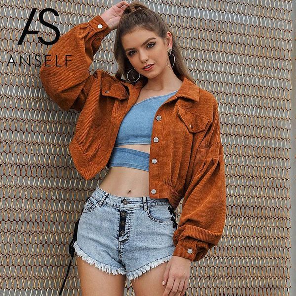 women's jackets anself fashion corduroy jacket coat women turn down collar long sleeve casual outwear short basic overcoat female stree, Black;brown
women's jackets anself fashion corduroy jacket coat women turn down collar long sleeve casual outwear short basic overcoat female stree, Black;brown