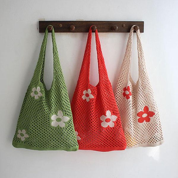 evening bags hylhexyr summer flower handbag women's knitted shoulder bag ins large capacity shopping tote simple woven hollow mesh beac
evening bags hylhexyr summer flower handbag women's knitted shoulder bag ins large capacity shopping tote simple woven hollow mesh beac