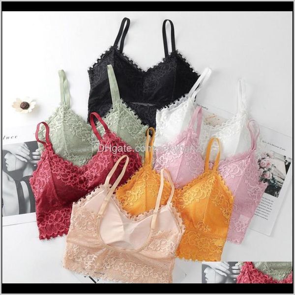 camisoles tanks womens apparel drop delivery 2021 women lace bralette deep u tube crop wrap chest vest underwear female strap wire b, Black;white
camisoles tanks womens apparel drop delivery 2021 women lace bralette deep u tube crop wrap chest vest underwear female strap wire b, Black;white