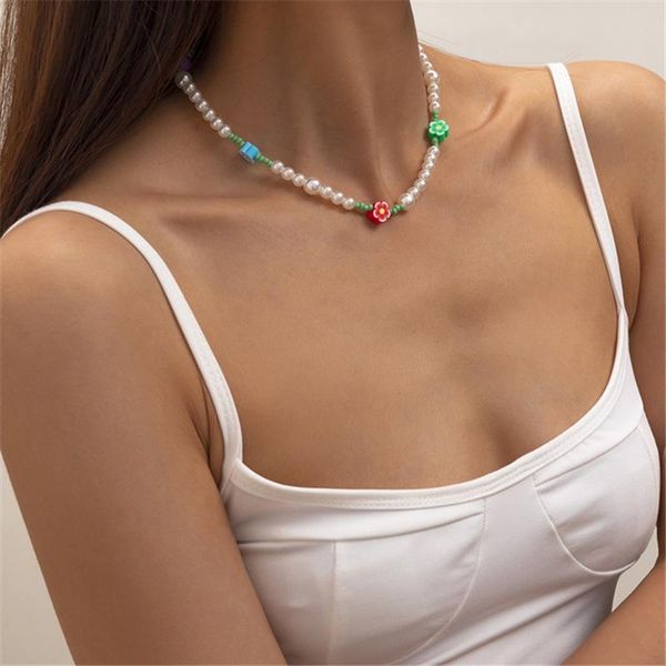 chokers 2021 fashionable female jewelry floret rice bead chain necklace imitation pearl rural neckwear, Golden;silver
chokers 2021 fashionable female jewelry floret rice bead chain necklace imitation pearl rural neckwear, Golden;silver
