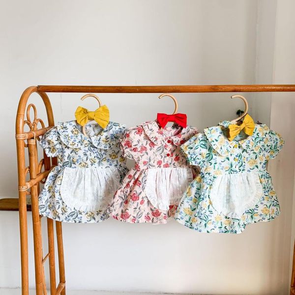 dress toddler kids summer girls lace lemon casual flower print romper headbands princess bohemia party costumes jumpsuits, Blue
dress toddler kids summer girls lace lemon casual flower print romper headbands princess bohemia party costumes jumpsuits, Blue