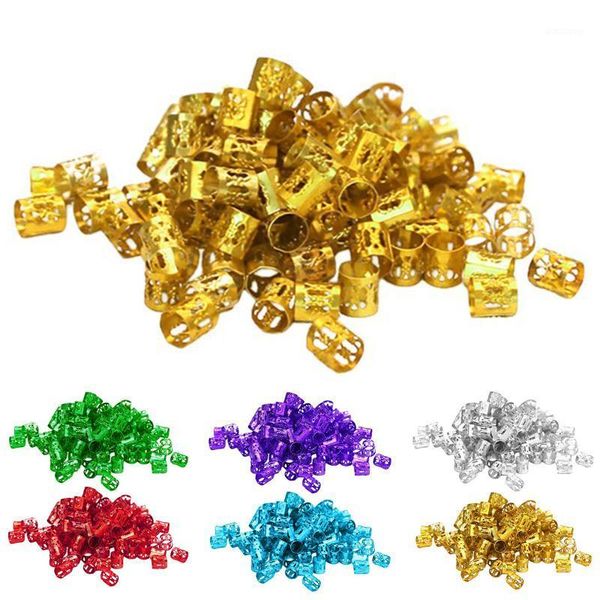 100pcs aluminum hair braid decoration rings locks metal cuffs braiding ring links dread braids dreadlock accessories1, Brown
100pcs aluminum hair braid decoration rings locks metal cuffs braiding ring links dread braids dreadlock accessories1, Brown