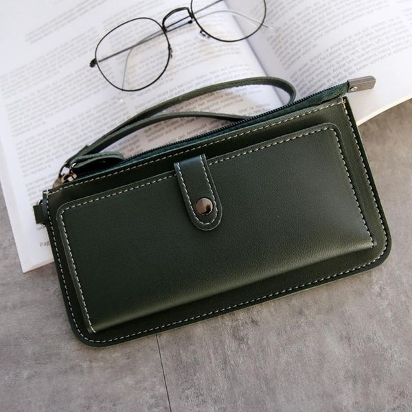 wallets women long with pu leather fashion hasp coin purse phone bag 10 card holders female wallet for weddings 2021, Red;black
wallets women long with pu leather fashion hasp coin purse phone bag 10 card holders female wallet for weddings 2021, Red;black