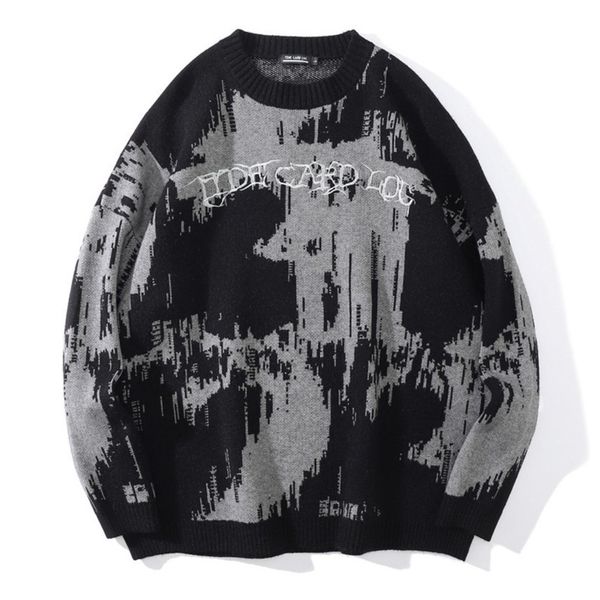 leviortin - embroidered men's letter loose round neck street cloth, hip-hop knitted sweater, couple sweater, White;black
leviortin - embroidered men's letter loose round neck street cloth, hip-hop knitted sweater, couple sweater, White;black