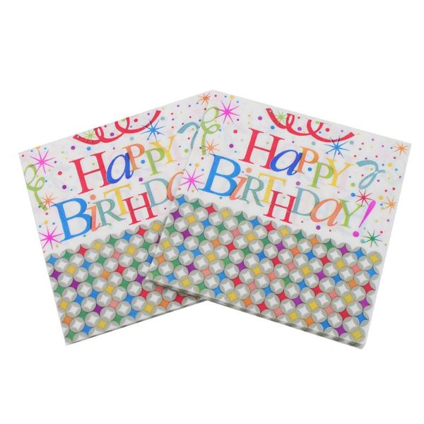 disposable dinnerware 20pcs/lot colorful printed letter napkins party&festival napkin kids happy birthday tissue decorative paper #t20
disposable dinnerware 20pcs/lot colorful printed letter napkins party&festival napkin kids happy birthday tissue decorative paper #t20