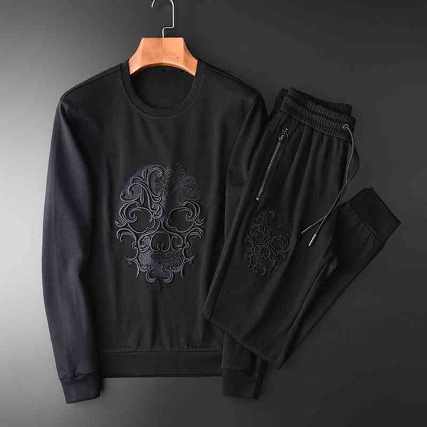 tracksuit shirt embroidery mens sets (sweatshirt +pants) luxury cotton round collar sweatshirt male elastic waist slim fit men pants 4xl, Gray
tracksuit shirt embroidery mens sets (sweatshirt +pants) luxury cotton round collar sweatshirt male elastic waist slim fit men pants 4xl, Gray