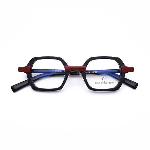 belight optical fancy vintage retro acetate square shape unique design red transparent spectacle frame precription lens hp239 fashion sungla, Black
belight optical fancy vintage retro acetate square shape unique design red transparent spectacle frame precription lens hp239 fashion sungla, Black