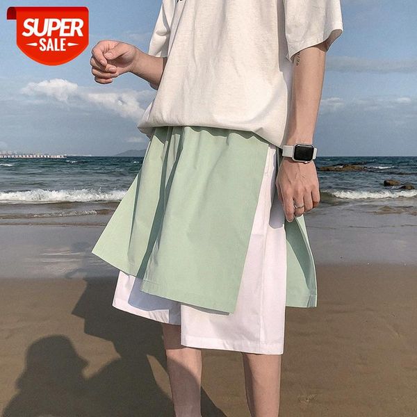 fake two-piece shorts men's trend outer wear student sports casual five-point pants #wv2v, Black
fake two-piece shorts men's trend outer wear student sports casual five-point pants #wv2v, Black