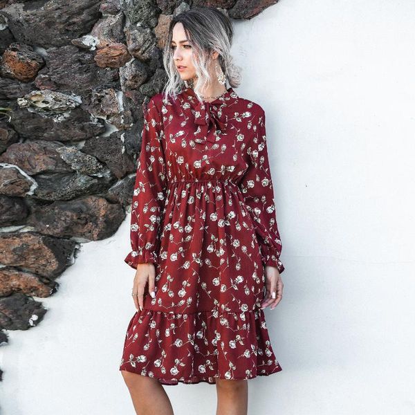 european and american women's 2021 summer fashion casual chiffon dress mid-length elastic waist a-line skirt dresses, Black;gray
european and american women's 2021 summer fashion casual chiffon dress mid-length elastic waist a-line skirt dresses, Black;gray