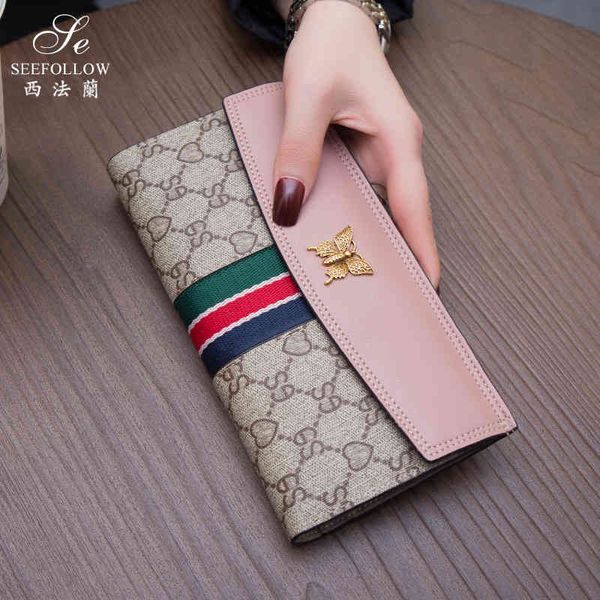 long wallet women new ultra-thin versatile buckle change multi card position cowhide simple envelope fashion purse black friday, Red;black
long wallet women new ultra-thin versatile buckle change multi card position cowhide simple envelope fashion purse black friday, Red;black