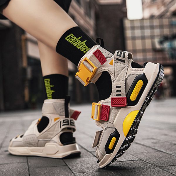 outdoor sandals beach shoes 2021 new summer personality hip hop shoes men sandals for male high sandalias sandal slides
outdoor sandals beach shoes 2021 new summer personality hip hop shoes men sandals for male high sandalias sandal slides