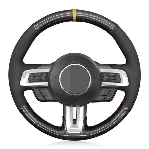 steering wheel covers non-slip black carbon fiber suede car cover braid for mustang 2021-2021 gt 2021
steering wheel covers non-slip black carbon fiber suede car cover braid for mustang 2021-2021 gt 2021