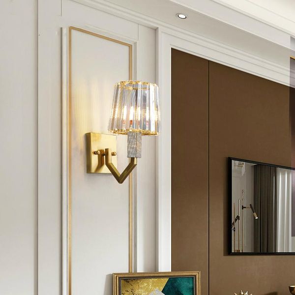 wall lamp postmodern luxury crystal led living room iron art restaurant bedroom bedside lights aisle staircase lighting
wall lamp postmodern luxury crystal led living room iron art restaurant bedroom bedside lights aisle staircase lighting