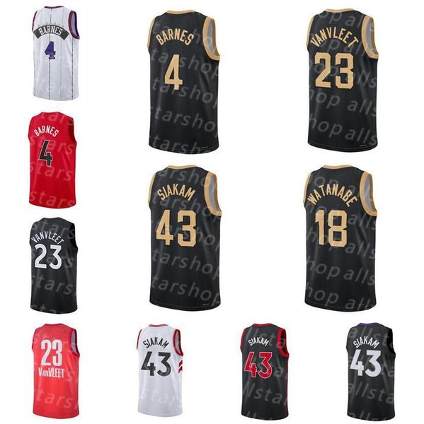 2022 newbasketball jersey scottie barnes #4 pascal siakam #43 fred vanvleet #23 og anunoby #3 chris boucher #25 75th 2021-22 jerseys in stoc, Black;red
2022 newbasketball jersey scottie barnes #4 pascal siakam #43 fred vanvleet #23 og anunoby #3 chris boucher #25 75th 2021-22 jerseys in stoc, Black;red