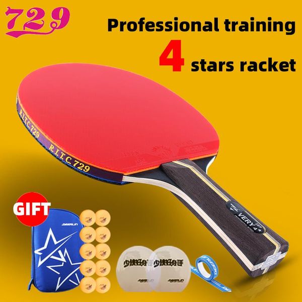 table tennis raquets ritc 729 friendship very 3 4 5 stars professional racket for beginner and advanced players
table tennis raquets ritc 729 friendship very 3 4 5 stars professional racket for beginner and advanced players