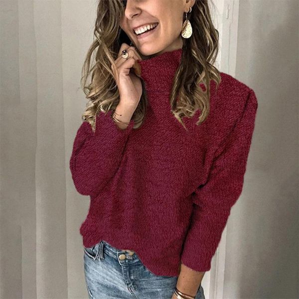 women's blouses & shirts women winter knitted sweater long sleeve turtleneck blouse for ladies thick solid color female 2021 pullover, White
women's blouses & shirts women winter knitted sweater long sleeve turtleneck blouse for ladies thick solid color female 2021 pullover, White