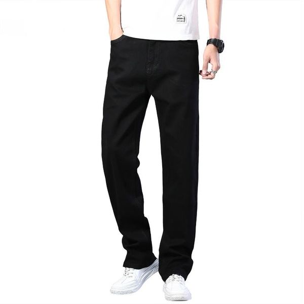 men's jeans 2021 spring and summer lightweight straight loose classic brand embroidery fashion casual large size, Blue
men's jeans 2021 spring and summer lightweight straight loose classic brand embroidery fashion casual large size, Blue