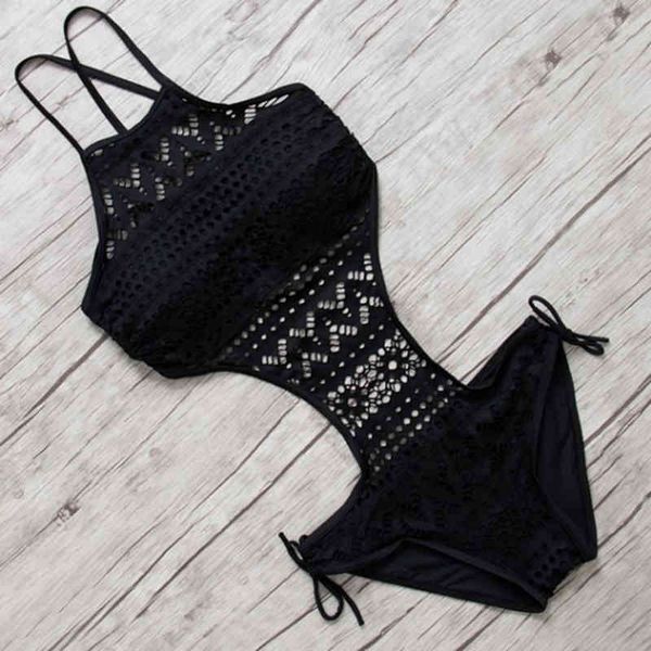 open back women's swimsuit, beach sling crochet bikini, black swimsuit 2021
open back women's swimsuit, beach sling crochet bikini, black swimsuit 2021