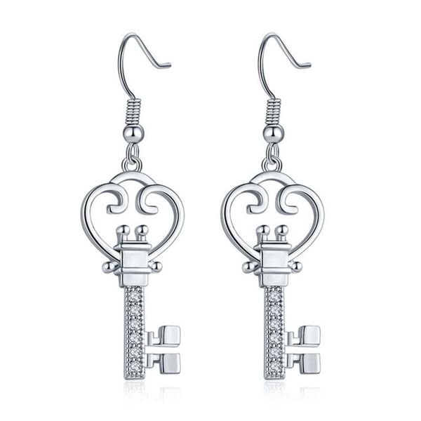 stud fashion personality ol lady crystal zircon earrings plating gold silver temperament key long jewelry gift, Golden;silver
stud fashion personality ol lady crystal zircon earrings plating gold silver temperament key long jewelry gift, Golden;silver