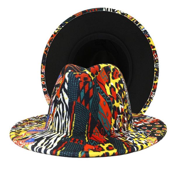 wide brim hats autumn and winter british style men's women's double-sided color matching leopard print tweed jazz hat fashion flat, Blue;gray
wide brim hats autumn and winter british style men's women's double-sided color matching leopard print tweed jazz hat fashion flat, Blue;gray